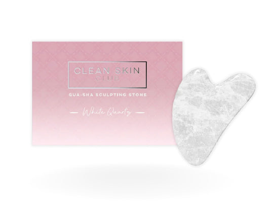 White Quartz Gua Sha Sculpting Stone